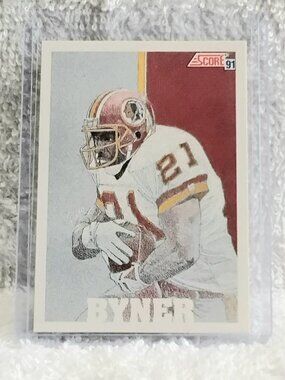 5/$20 Mint 1991 Score Earnest Byner MVP NFL Card 643!!